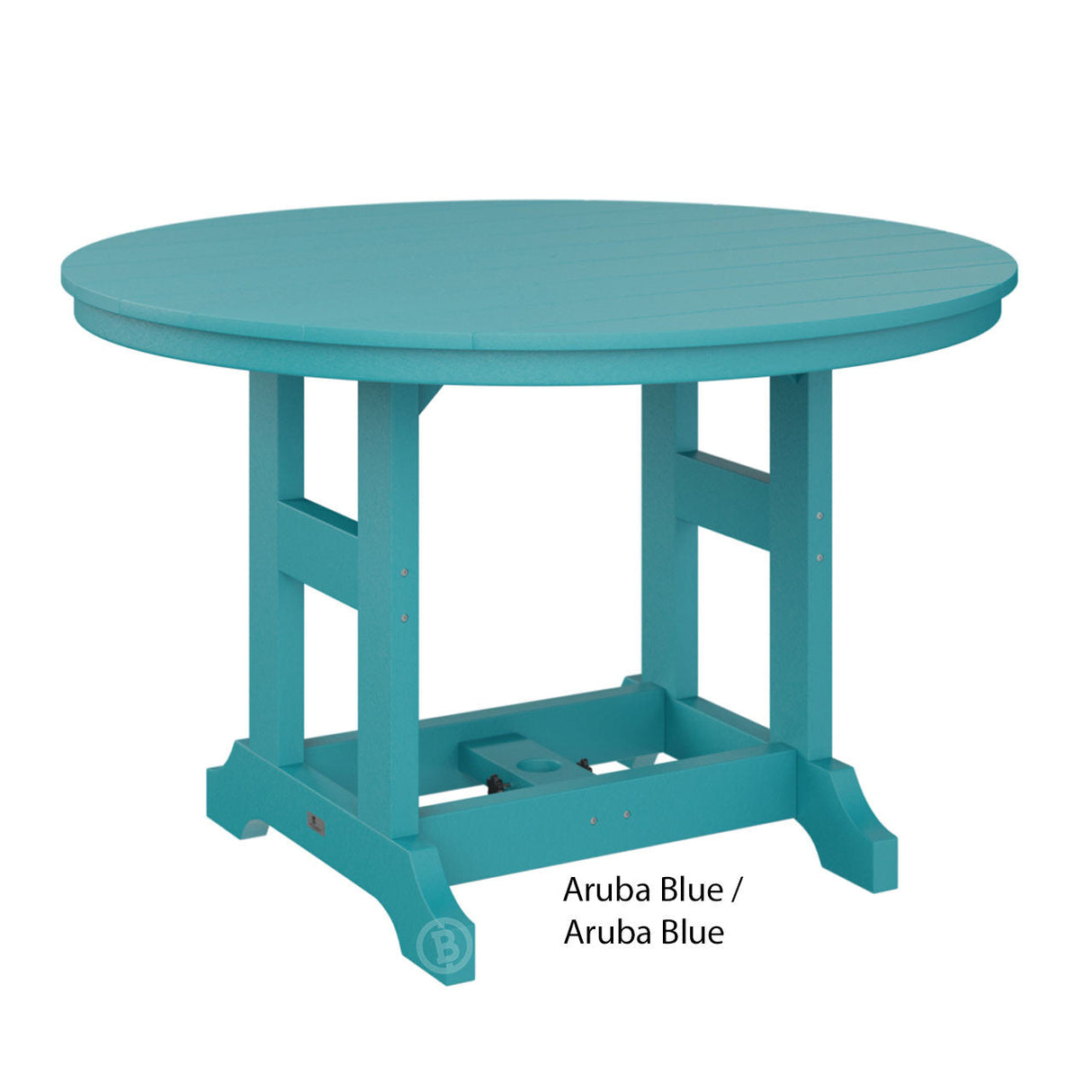 Berlin Gardens Garden Classic Standard Top 48" Round Bar Table