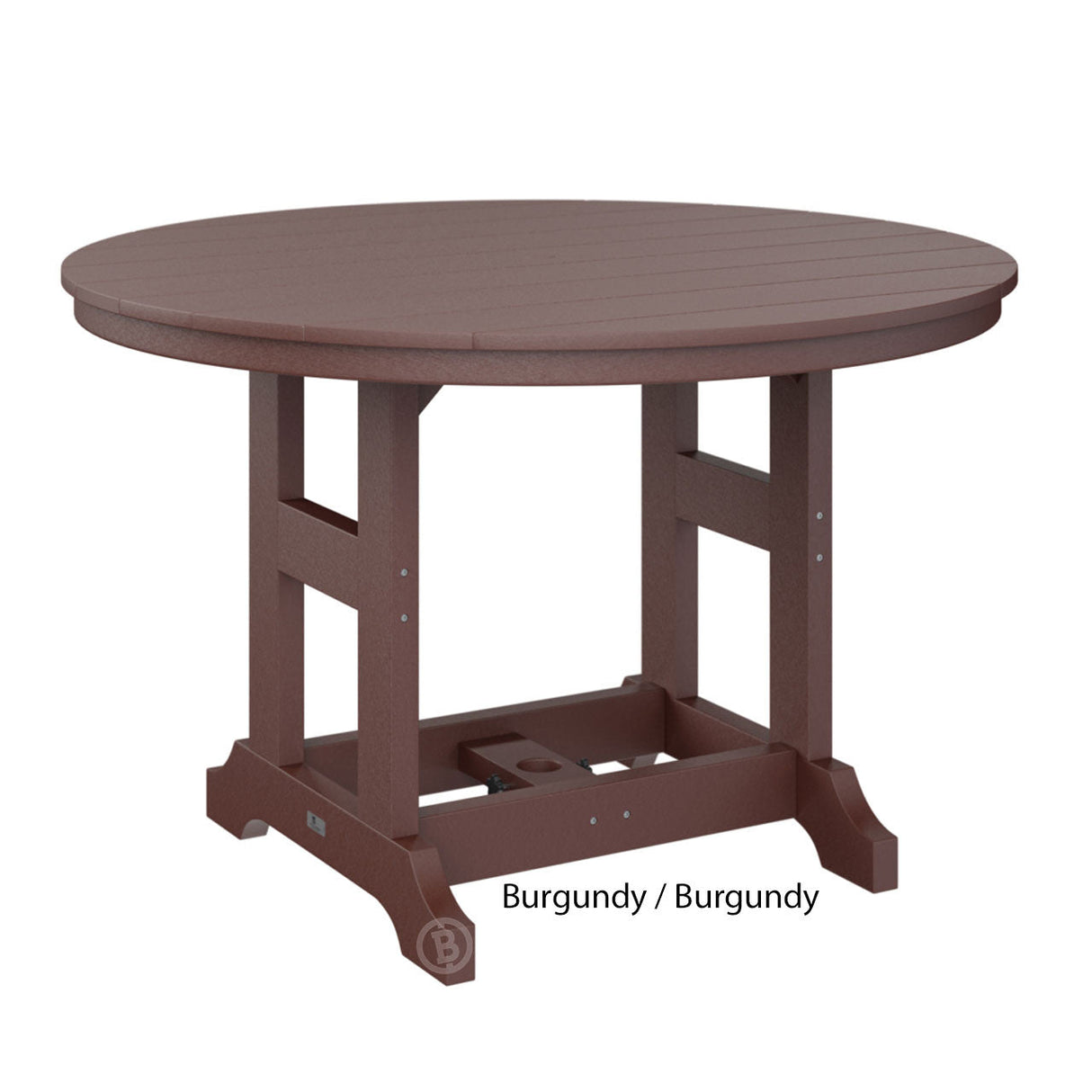 Berlin Gardens Garden Classic Standard Top 48" Round Bar Table