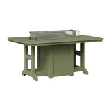 Berlin Gardens Garden Classic Standard Top 44" x 72" Rectangular Fire Bar Table