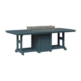 Berlin Gardens Garden Classic Standard Top 44" x 96" Rectangular Fire Dining Table