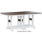 Berlin Gardens Garden Classic Standard Top 44" x 72" Rectangular Counter Table