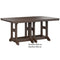 Berlin Gardens Garden Classic Standard Top 44" x 72" Rectangular Counter Table