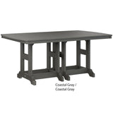 Berlin Gardens Garden Classic Standard Top 44" x 72" Rectangular Counter Table