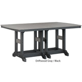 Berlin Gardens Garden Classic Standard Top 44" x 72" Rectangular Counter Table