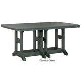 Berlin Gardens Garden Classic Standard Top 44" x 72" Rectangular Counter Table