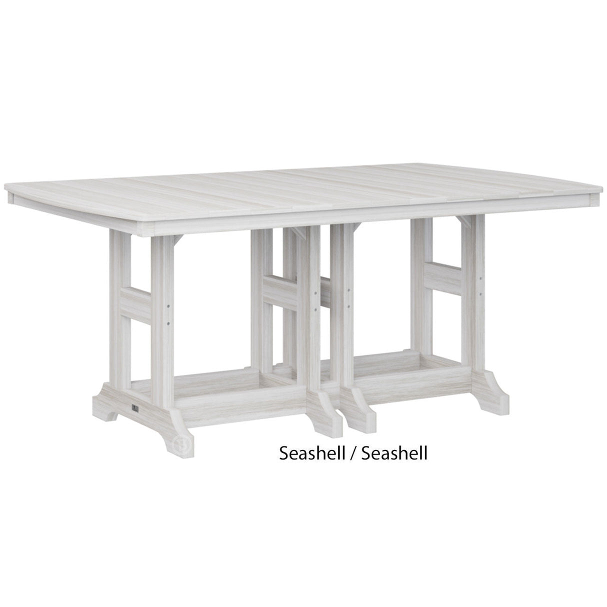 Berlin Gardens Garden Classic Standard Top 44" x 72" Rectangular Counter Table