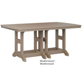 Berlin Gardens Garden Classic Standard Top 44" x 72" Rectangular Dining Table