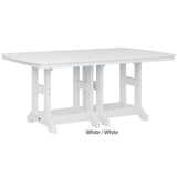 Berlin Gardens Garden Classic Standard Top 44" x 72" Rectangular Dining Table