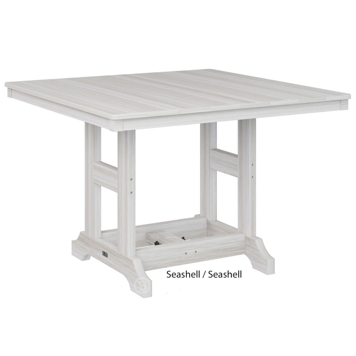 Berlin Gardens Garden Classic Standard Top 44" Square Bar Table