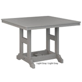 Berlin Gardens Garden Classic Standard Top 44" Square Dining Table