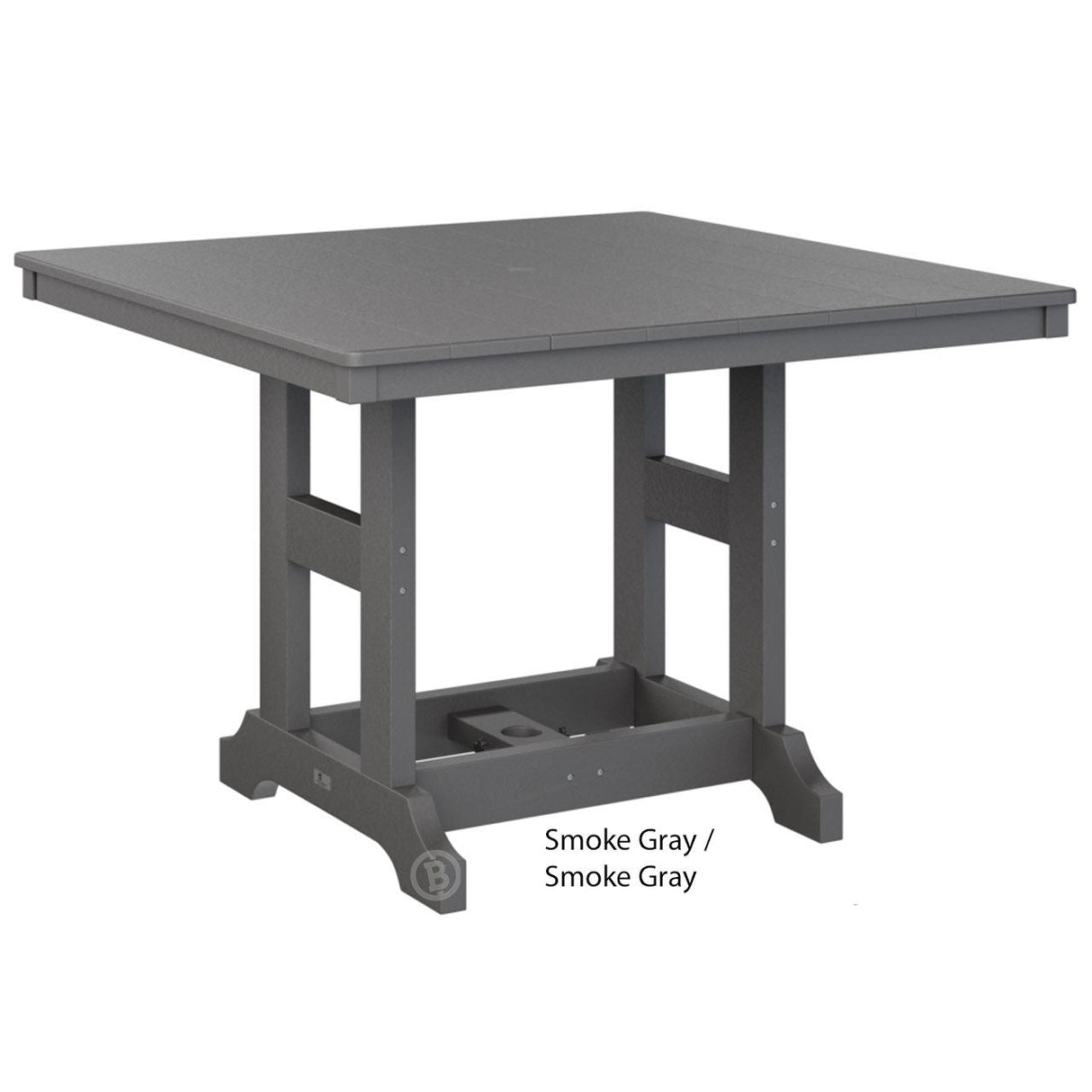 Berlin Gardens Garden Classic Standard Top 44" Square Dining Table