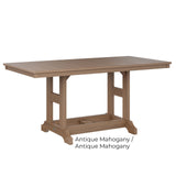 Berlin Gardens Garden Classic Standard Top 33" x 66" Rectangular Dining Table