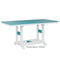 Berlin Gardens Garden Classic Standard Top 33" x 66" Rectangular Dining Table