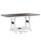 Berlin Gardens Garden Classic Standard Top 33" x 66" Rectangular Dining Table