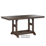 Berlin Gardens Garden Classic Standard Top 33" x 66" Rectangular Dining Table