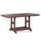 Berlin Gardens Garden Classic Standard Top 33" x 66" Rectangular Dining Table