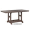 Berlin Gardens Garden Classic Standard Top 33" x 66" Rectangular Dining Table