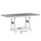 Berlin Gardens Garden Classic Standard Top 33" x 66" Rectangular Dining Table