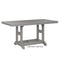 Berlin Gardens Garden Classic Standard Top 33" x 66" Rectangular Dining Table