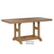 Berlin Gardens Garden Classic Standard Top 33" x 66" Rectangular Dining Table