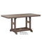 Berlin Gardens Garden Classic Standard Top 33" x 66" Rectangular Dining Table