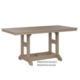 Berlin Gardens Garden Classic Standard Top 33" x 66" Rectangular Dining Table
