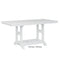 Berlin Gardens Garden Classic Standard Top 33" x 66" Rectangular Dining Table