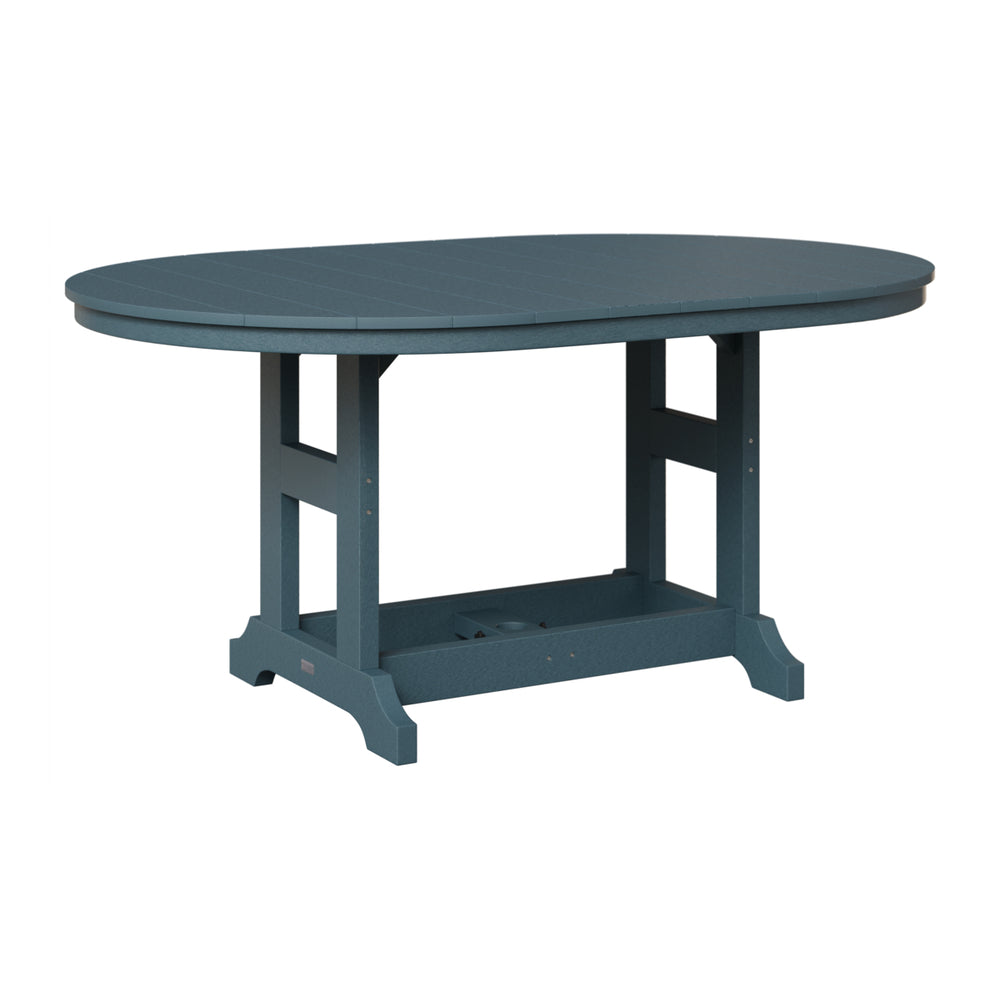 Berlin Gardens Garden Classic Standard Top 44" x 64" Oblong Counter Table