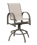 Berlin Gardens Murphy Regular Sling Swivel Bar Chair