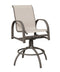 Berlin Gardens Murphy Padded Sling Swivel Bar Chair