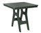 Berlin Gardens Harbor Bar Tables Standard Top 33" Square Bar Table