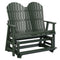 Berlin Gardens Comfo-Back Double Counter Glider with Allochrome Brackets