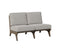 Berlin Gardens Hartley Love Seat with Holland Cushion