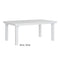 Berlin Gardens Homestead 44" x 72" Dining Table