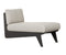 Berlin Gardens Holland Chaise with Holland Cushion