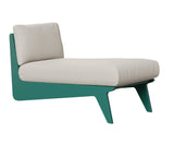 Berlin Gardens Holland Chaise with Holland Cushion