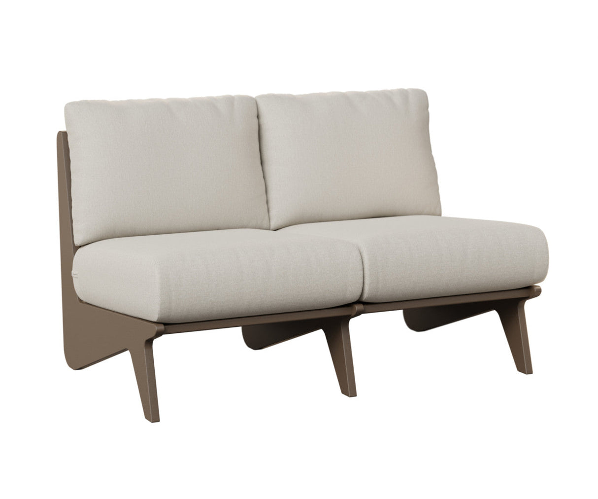 Berlin Gardens Holland Love Seat with Holland Cushion