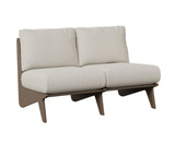 Berlin Gardens Holland Love Seat with Holland Cushion