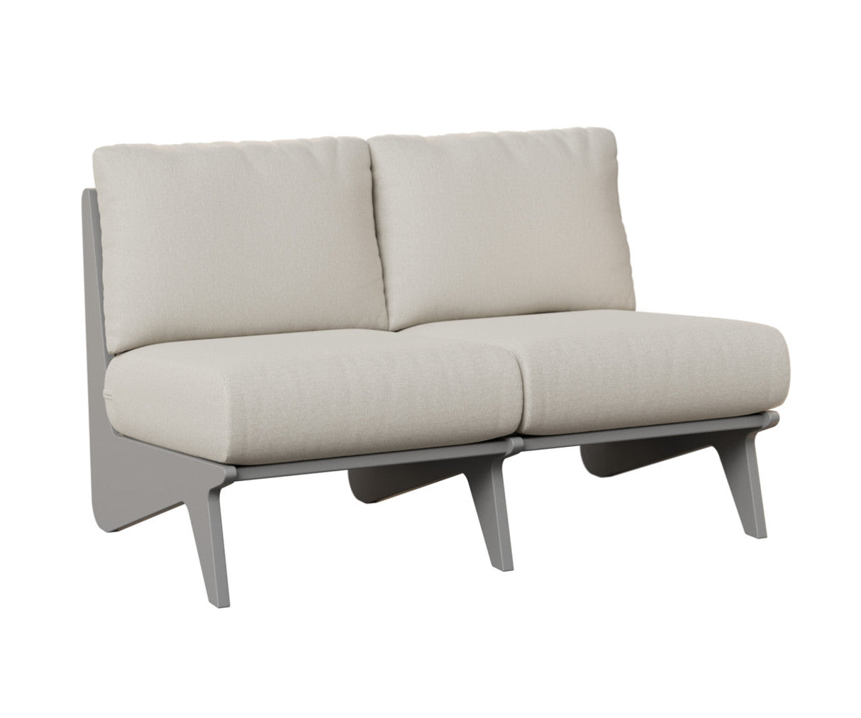 Berlin Gardens Holland Love Seat with Holland Cushion
