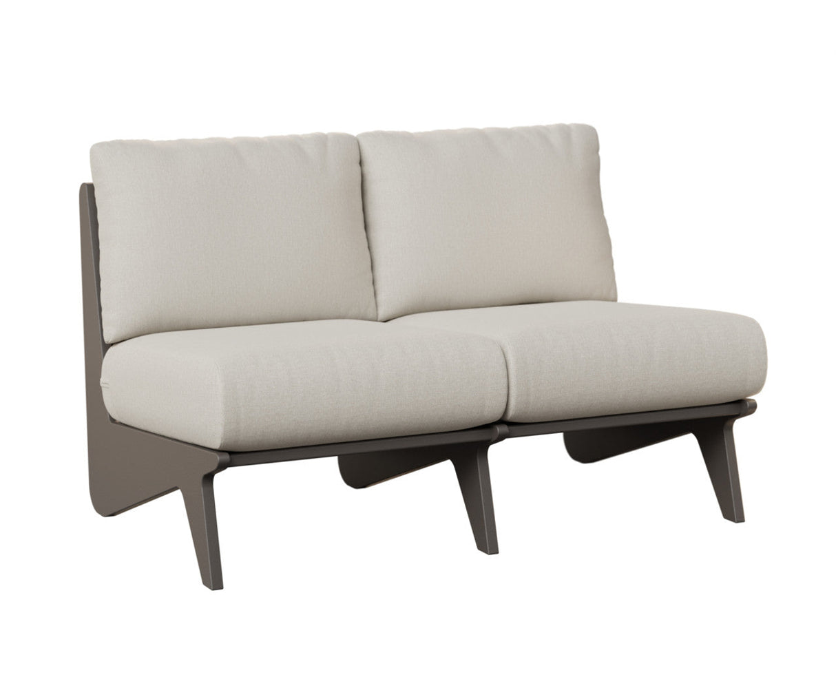 Berlin Gardens Holland Love Seat with Holland Cushion