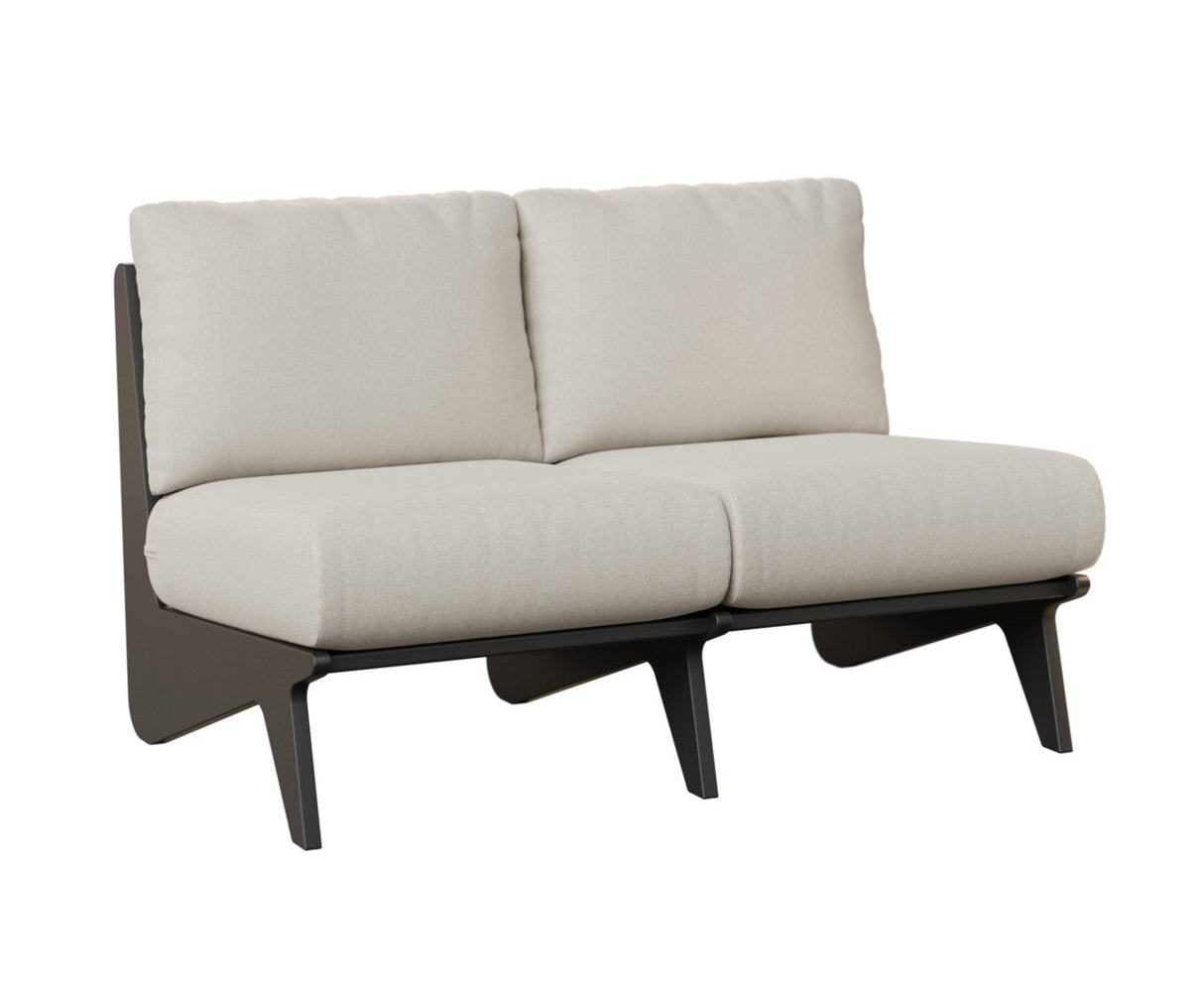 Berlin Gardens Holland Love Seat with Holland Cushion