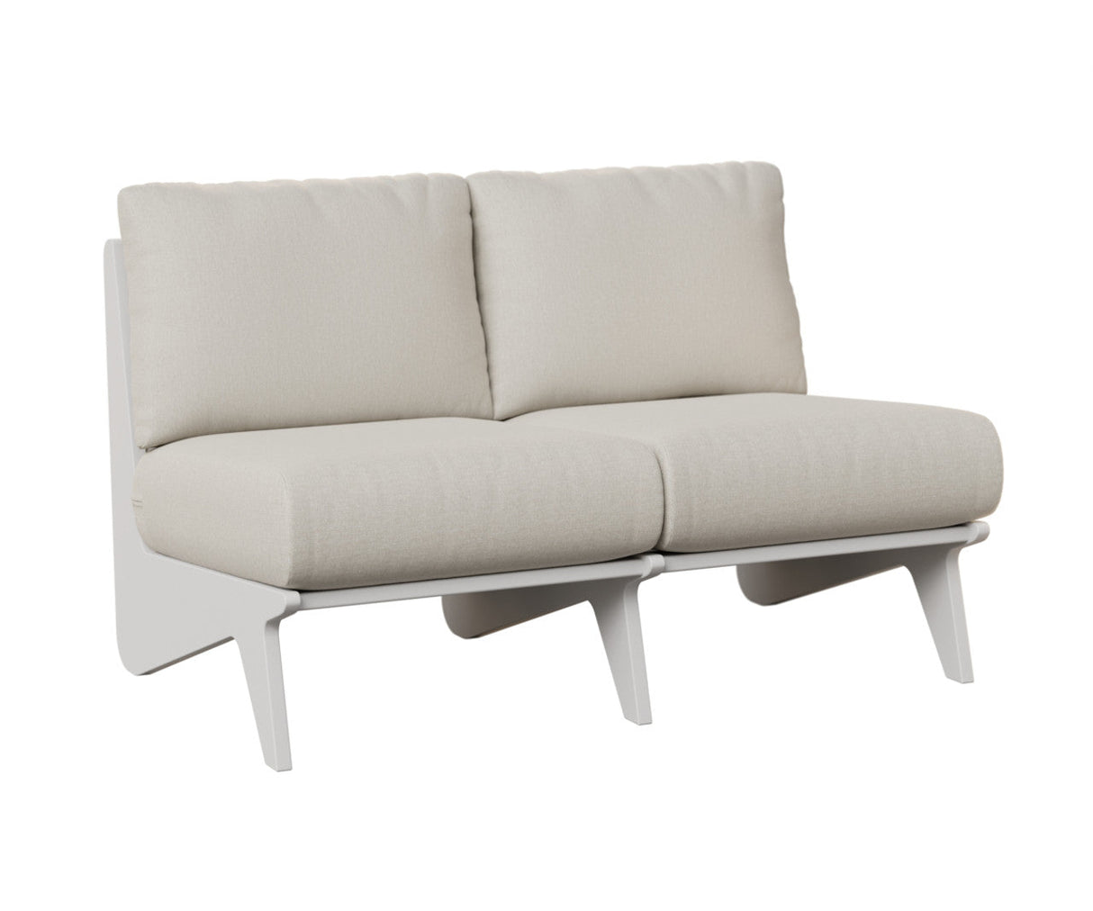 Berlin Gardens Holland Love Seat with Holland Cushion