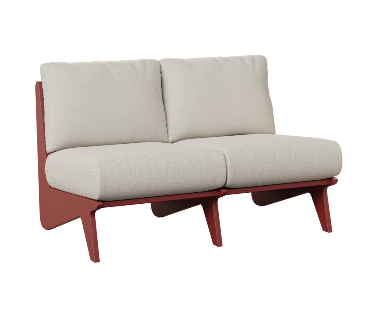 Berlin Gardens Holland Love Seat with Holland Cushion