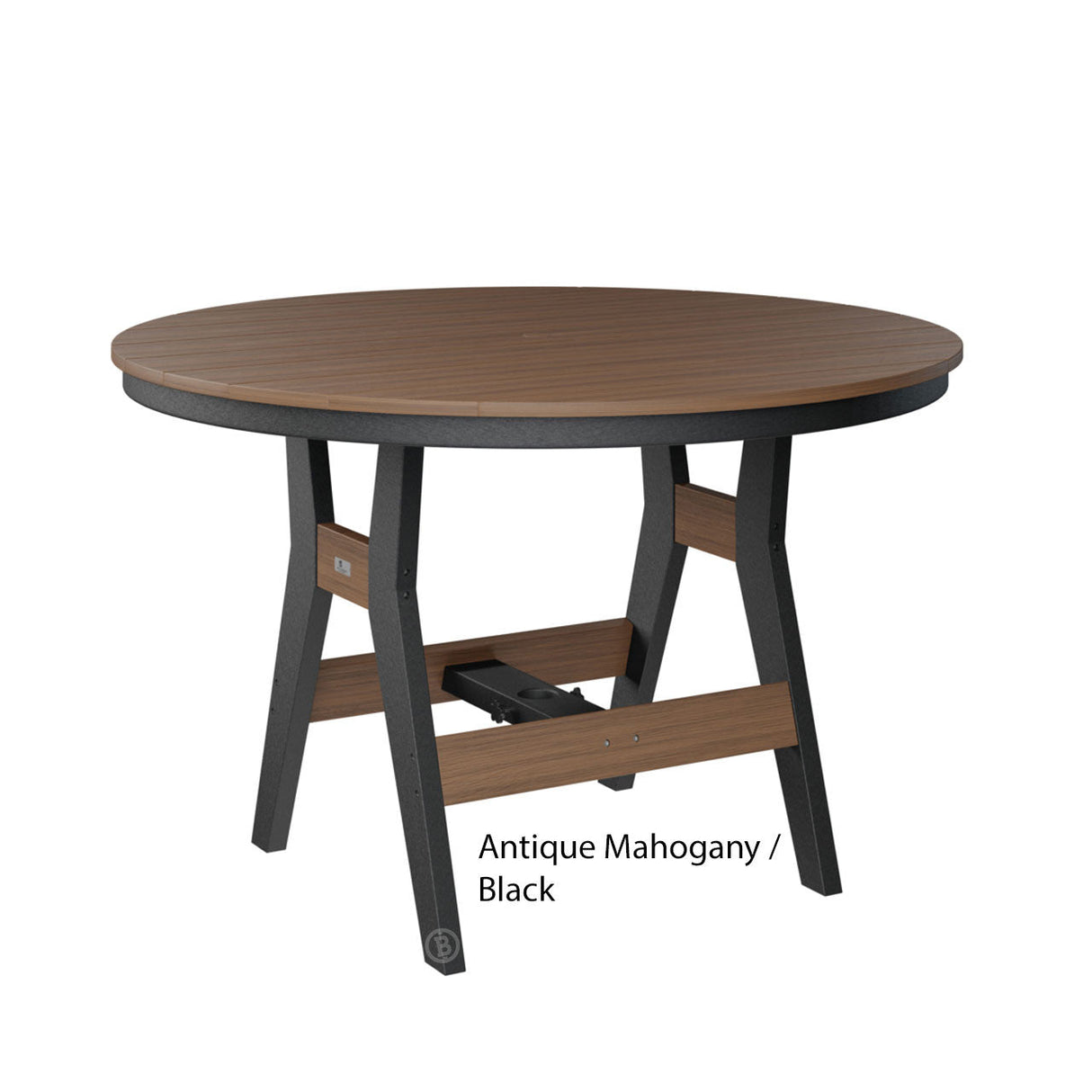 Berlin Gardens Harbor Bar Tables Standard Top 48" Round Bar Table
