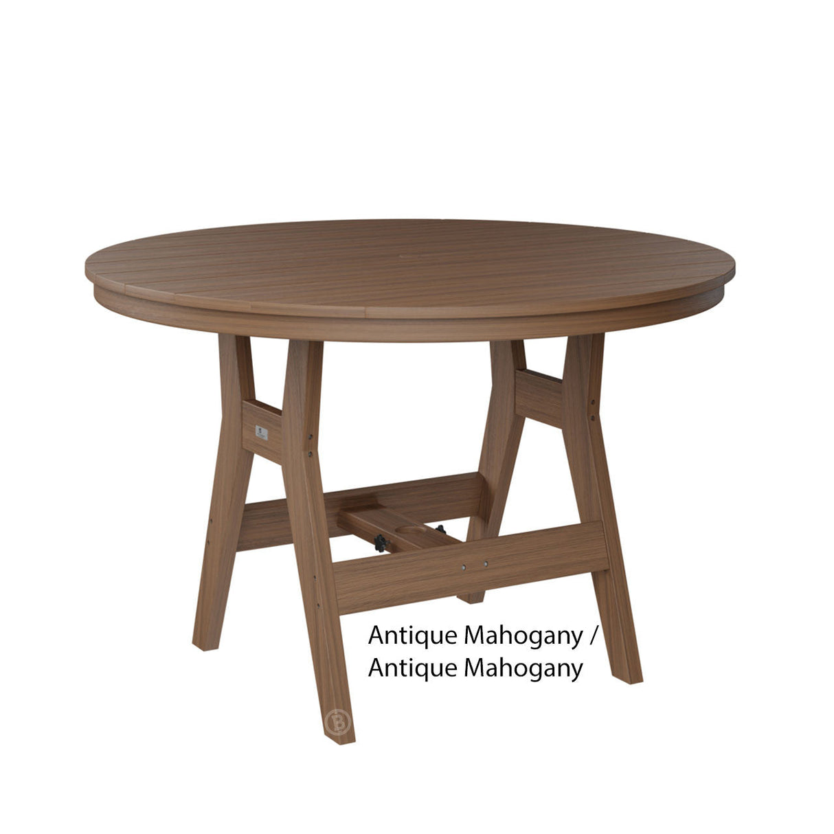 Berlin Gardens Harbor Counter Tables Standard Top 48" Round Counter Table