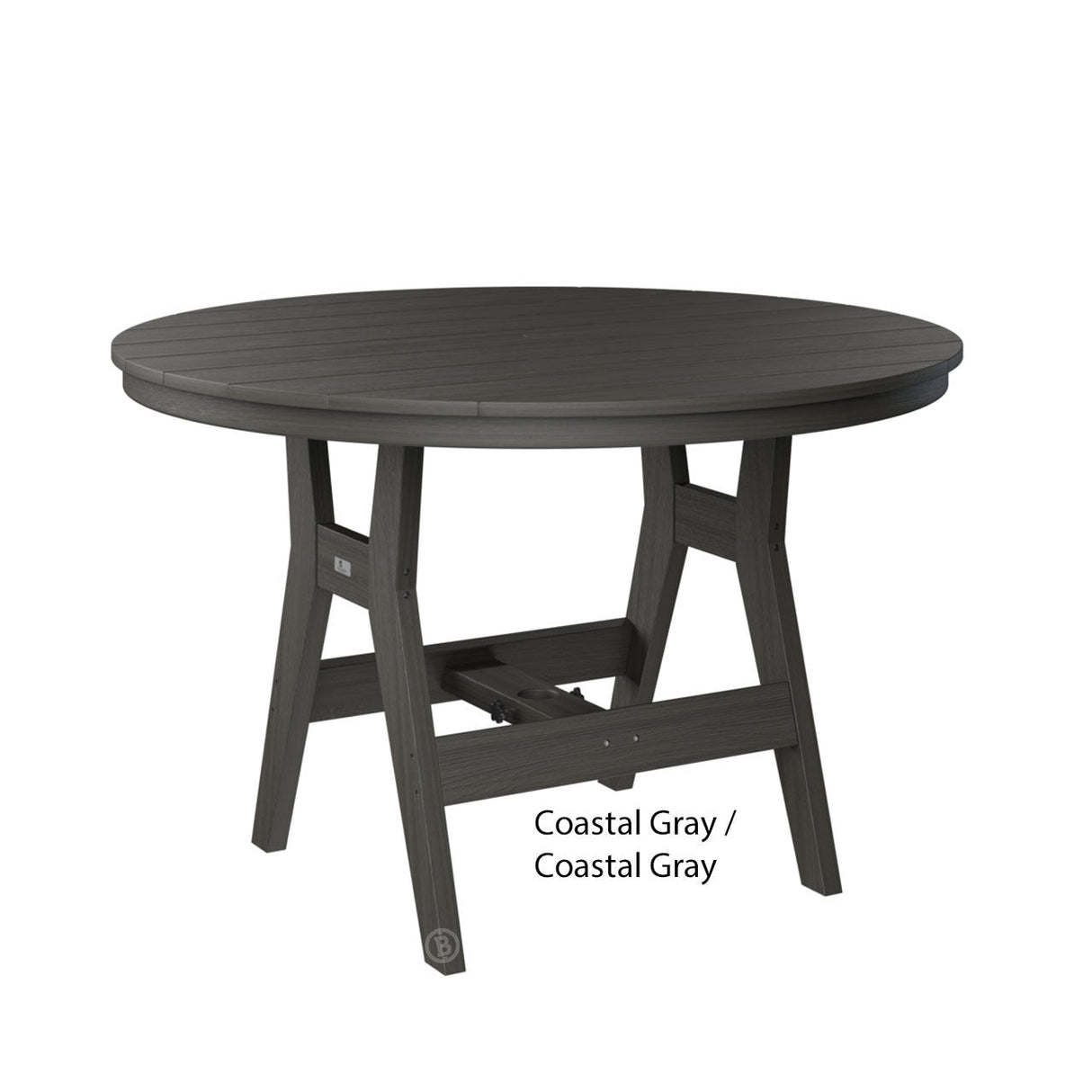 Berlin Gardens Harbor Counter Tables Standard Top 48" Round Counter Table
