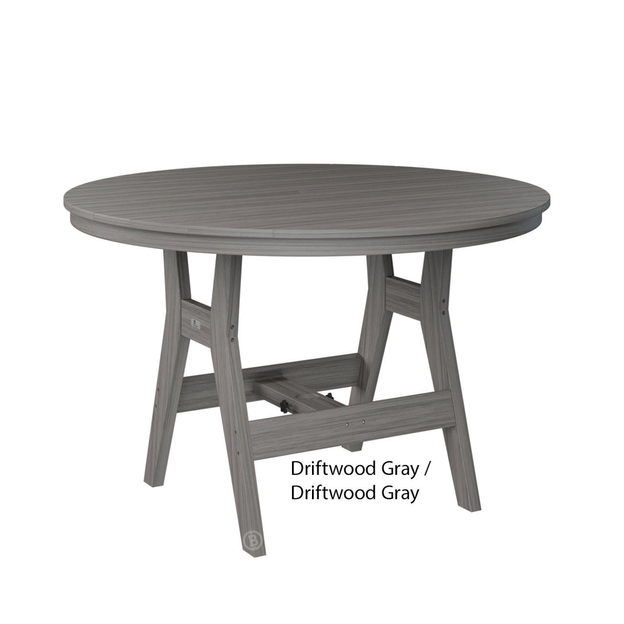 Berlin Gardens Harbor Counter Tables Standard Top 48" Round Counter Table