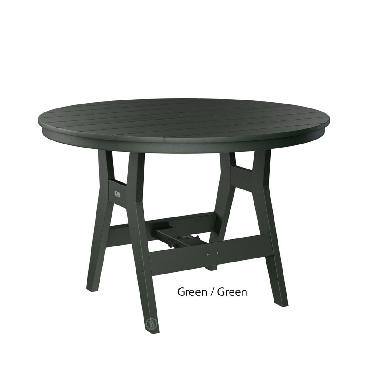 Berlin Gardens Harbor Counter Tables Standard Top 48" Round Counter Table