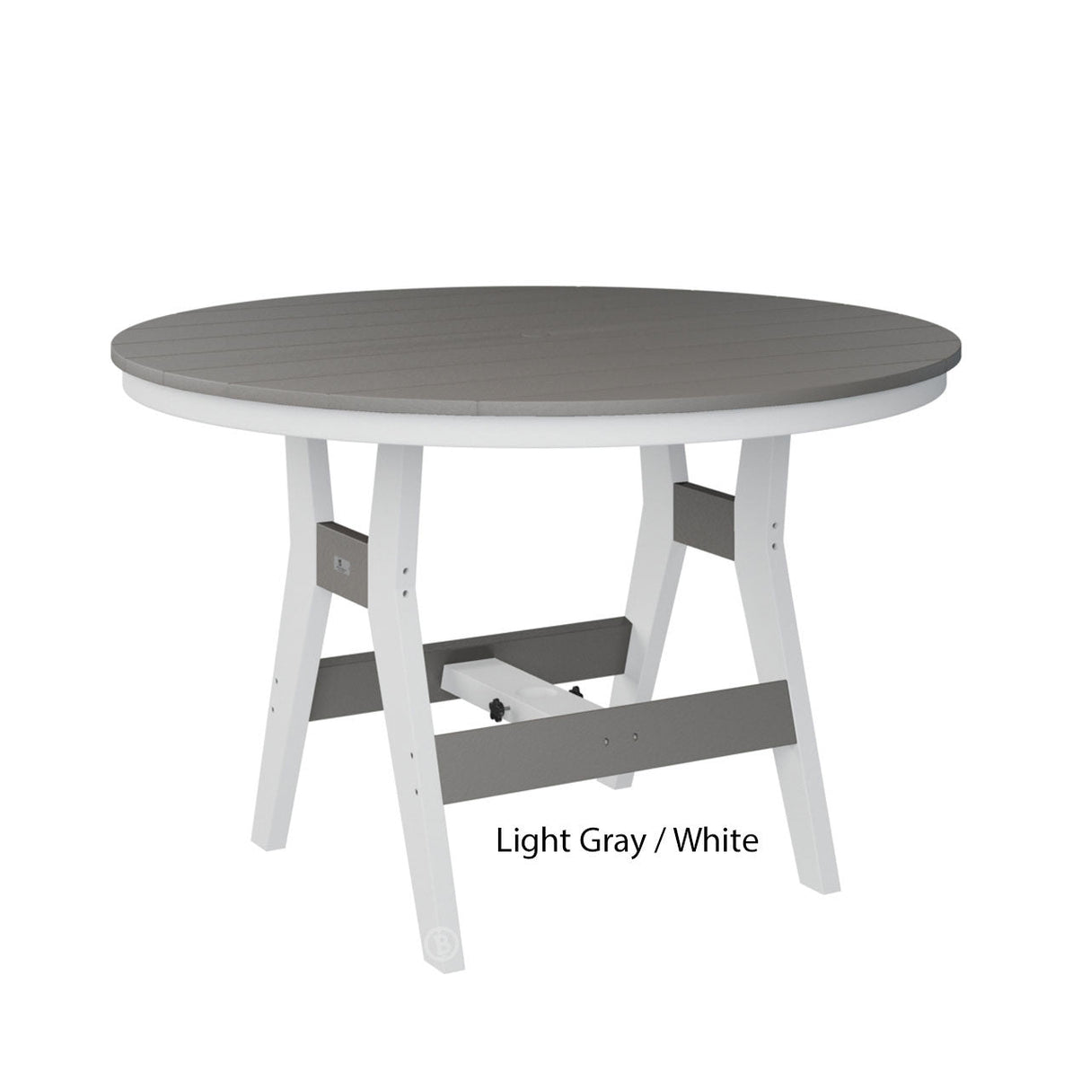 Berlin Gardens Harbor Counter Tables Standard Top 48" Round Counter Table