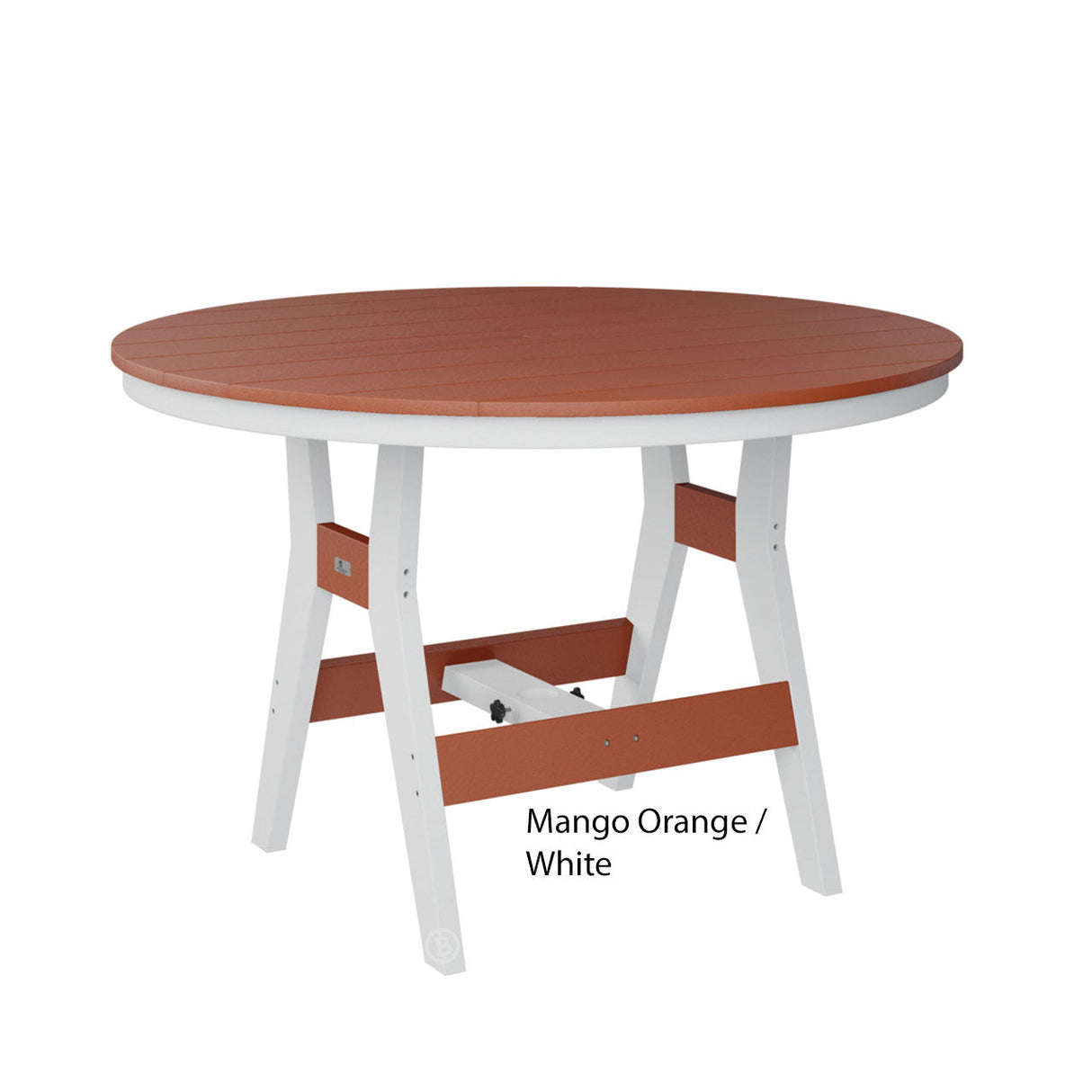 Berlin Gardens Harbor Counter Tables Standard Top 48" Round Counter Table